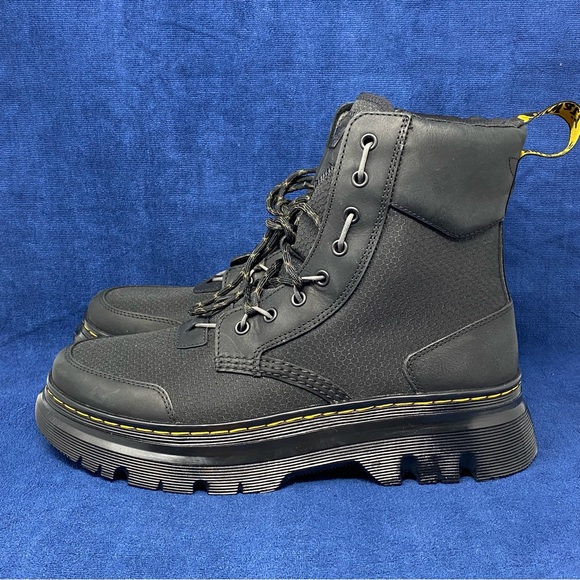 Dr. Martens lace up utility boots, tarik leather and nylon, black, mens US 11 - Picture 10 of 10